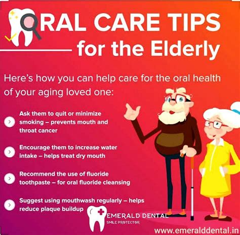 ORAL CARE TIPS FOR ELDERLY - EMERALD DENTAL