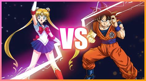 Goku Vs Sailor Moon anime protagonist power level tier list - YouTube