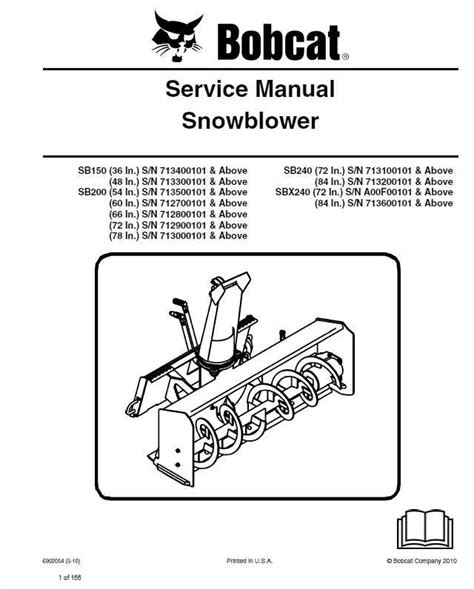 Unveiling the Inner Workings: Demystifying the Bobcat Snowblower Parts ...