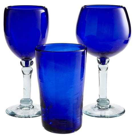 Cobalt Glassware | Cobalt glassware, Blue stemware, Glassware