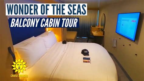 Wonder of the Seas Balcony Stateroom Tour | Royal Caribbean | Balcony Cabin Tour