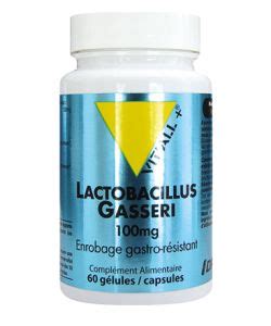 Lactobacillus gasseri 100 mg - Vit'All + - 60 capsules