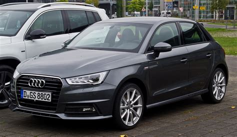 File:Audi A1 Sportback 1.4 TFSI S-line (Facelift) – Frontansicht, 8. August 2015, Düsseldorf.jpg ...