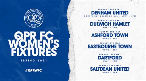 QPR FC Women’s announce Spring fixtures