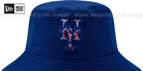 New York Mets DASHMARK BP BUCKET Hat by New Era