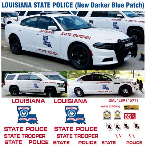 Louisiana State Police (LA) – Multiple Vehicles – Bilbozodecals