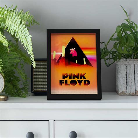 Pink Floyd Poster - Animals Flying Pig - OtherBrick