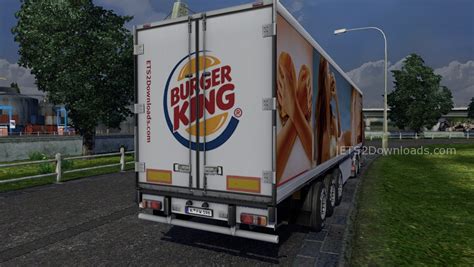 Burger King Trailer ~ Euro Truck Simulator 2 Mods