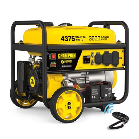 200964 - 3500/4375w Generator with Remote Start, RV Ready - SuperGen Products