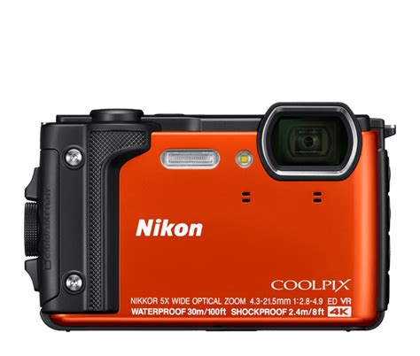 Nikon COOLPIX W300 Compact Digital Camera | Waterproof Camera for Underwater Shooting