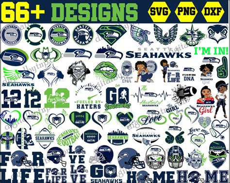 Seahawks Svg,Nfl svg bundle, Seattle Seahawks Svg Bundle, Seahawks Logo svg, Seahawks Clipart ...