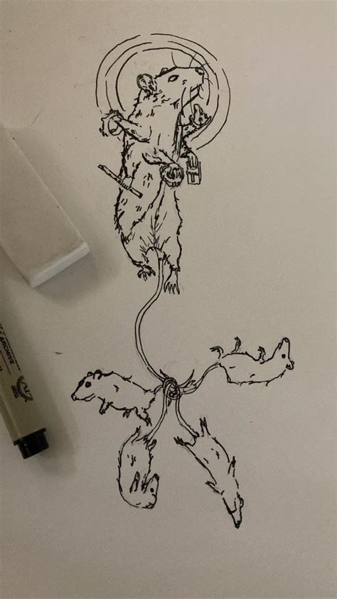 Rat God : r/drawing