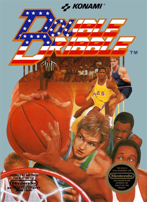 Double Dribble Classic Video Games, Retro Video Games, Video Game Art, Video Game Covers, Retro ...