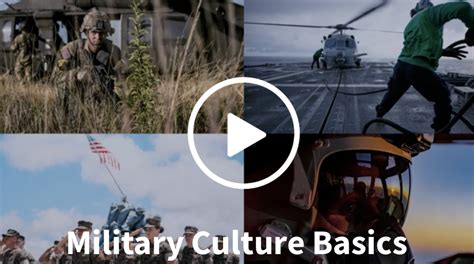 Military Culture Basics — Psycharmor