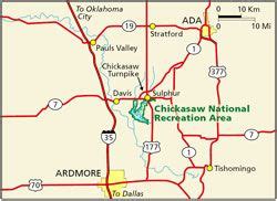 Chickasaw National Recreation Area Map Pdf - adorarad