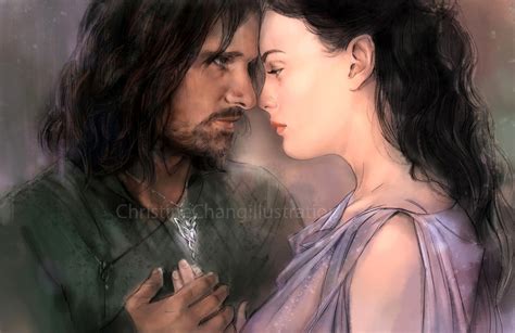 Aragorn And Arwen Fan Art