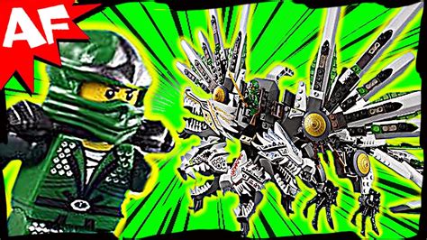 EPIC DRAGON Battle & GREEN NINJA 9450 Lego Ninjago Animated Short & Speed Build - YouTube