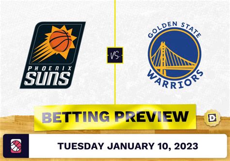 Suns vs. Warriors Prediction and Odds - Jan 10, 2023