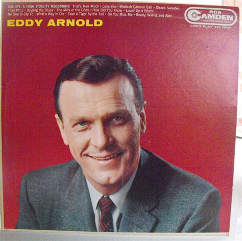 Eddy Arnold Self-Titled Album Vintage Record Album Vinyl | Etsy ...