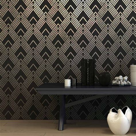 Art Deco Stencils - Glamorous Wall stencils for walls and fabrics