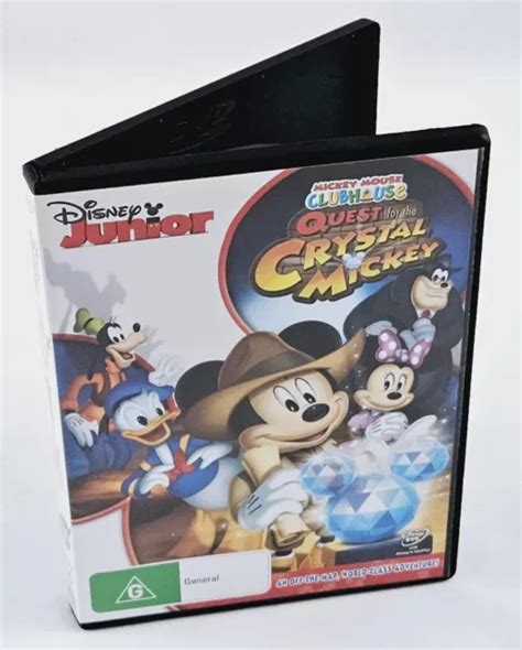 MICKEY MOUSE CLUBHOUSE: Quest For The Crystal Mickey DVD (Region 4) VGC $7.96 - PicClick AU