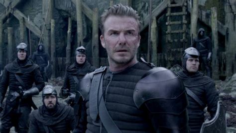 David Beckham Is Almost Unrecognisable As 'King Arthur' Baddie ...