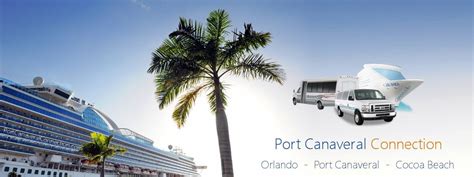 Port Canaveral Shuttle Connection to and from Port Canaveral Cruise Line Terminal Orlando ...