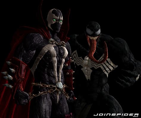 Spawn and Venom by JoinSpider on DeviantArt