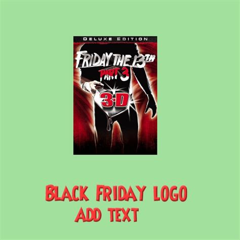 Black Friday logo design template. | PosterMyWall