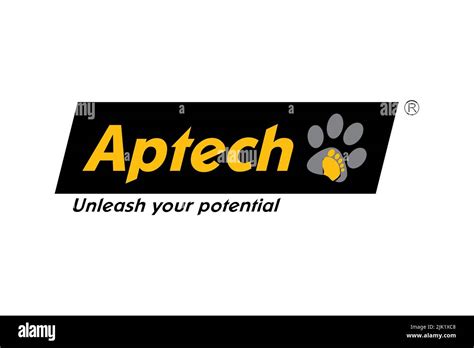 Aptech, Logo, White background Stock Photo - Alamy