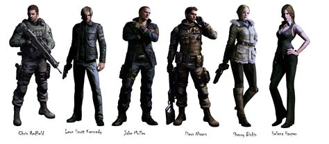 Resident Evil Six (Playable Character) by stalkersdxx on DeviantArt