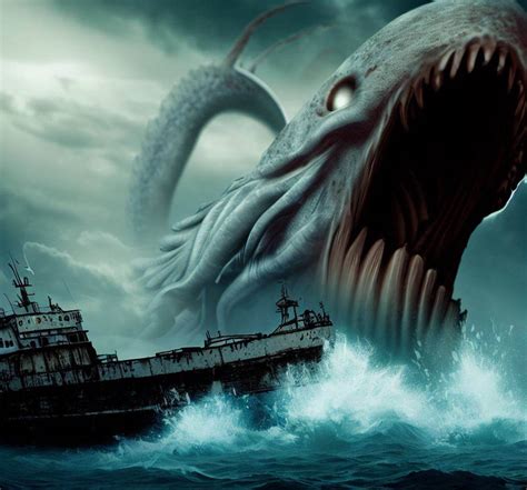 Art of Sea monster/Leviathan by HRPlusDesign on DeviantArt