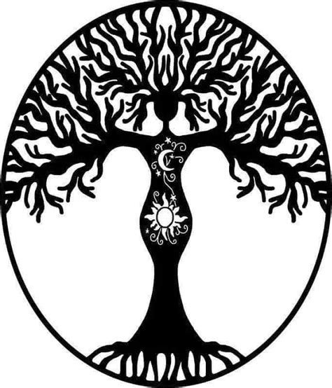 Tree of life Decal | Pagan goddess, Pagan art, Tribal tree