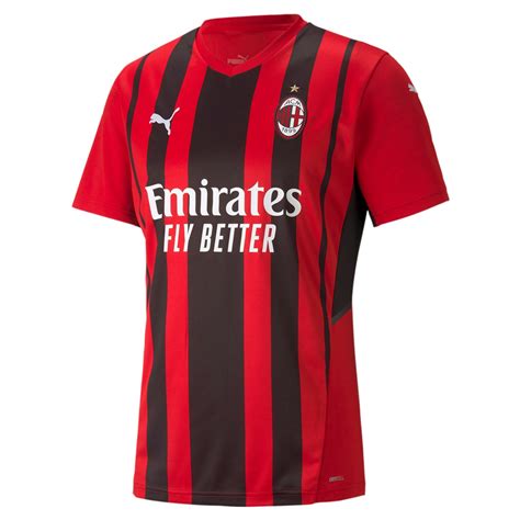 AC MILAN MAGLIA HOME 2022-23 | clube.zeros.eco