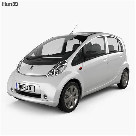 Peugeot iOn 2011 3D model - Vehicles on Hum3D