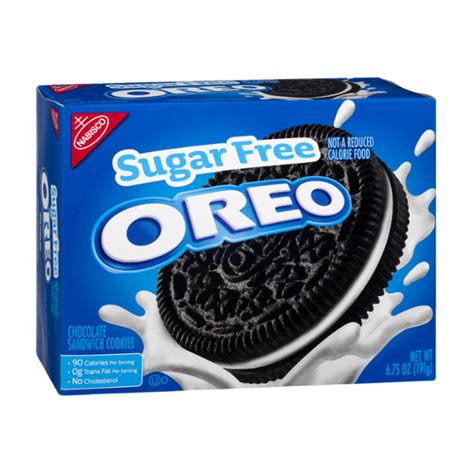 Nabisco Oreo Sugar Free Chocolate Sandwich Cookies Reviews,Q&A | Influenster | Sugar free oreos ...