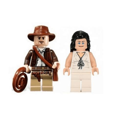 LEGO Indiana Jones and Marion Ravenwood LEGO minifigures set - Walmart ...