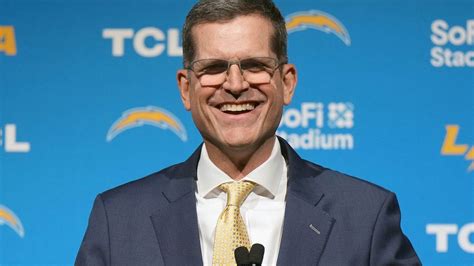 What Did Jim Harbaugh Say in His First Press Conference as LA Chargers ...