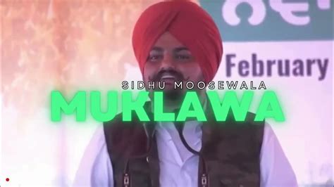 Muklava song 🔙(sidhu musawala) - YouTube