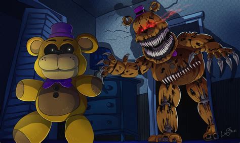 Fredbear Nightmare by LadyFiszi on DeviantArt