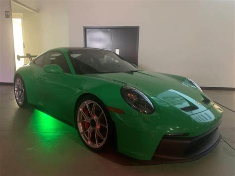 Porsche GT3 in green