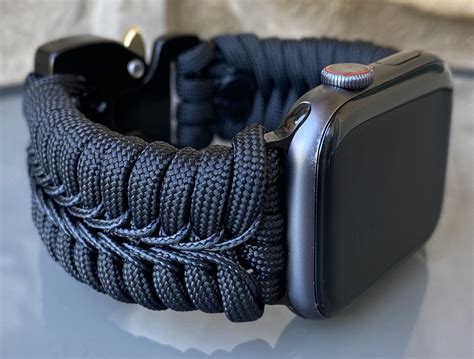 Paracord Watch Band for Apple Watch Series 1 2 3 4 5 6 - Etsy | Paracord watch, Watch bands ...