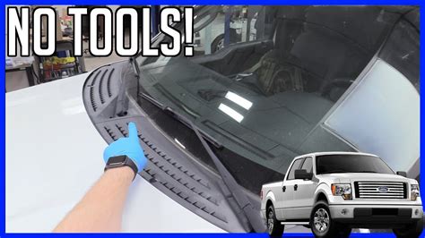 How to Replace Windshield Wipers Ford F-150 2010-2014 | EASY! - YouTube