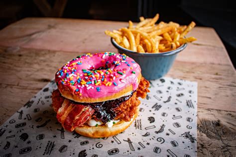 Fat Hippo have released a Simpsons-inspired doughnut burger | The Guide ...