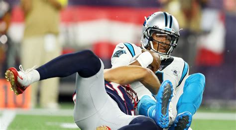 Cam Newton injury news: Panthers QB in walking boot after leaving game ...