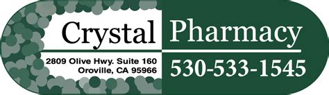 Crystal Pharmacy - Crystal Medical Center Pharmacy - Your Local Oroville Pharmacy