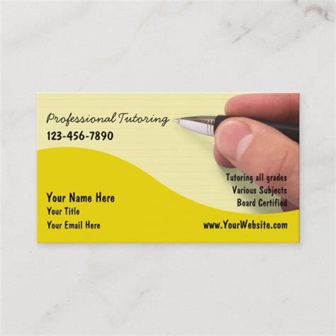 Teacher Business Cards | Zazzle.com