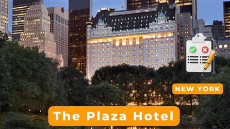 Pros & Cons The Plaza Hotel New York. Review - YouTube