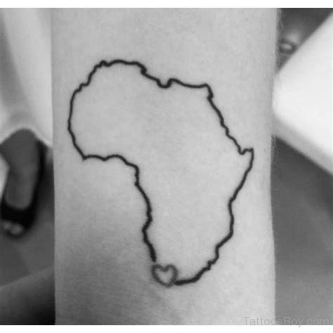 African Map Tattoo Design | Tattoo Designs, Tattoo Pictures