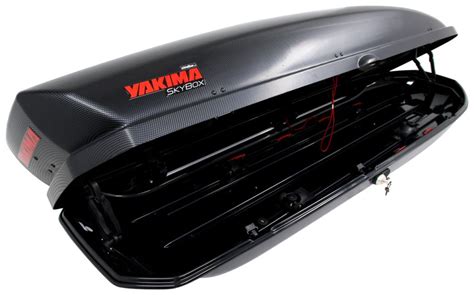 Yakima SkyBox 12 Rooftop Cargo Box - 12 cu ft - Black Carbonite Yakima ...